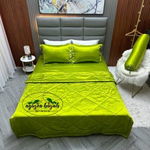 Bộ Chăn Drap Phi Lụa