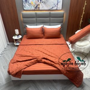 Chăn Drap  Cotton Light  Sọc 3 Cm