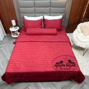 Chăn Drap  Cotton Light  Sọc 3 Cm
