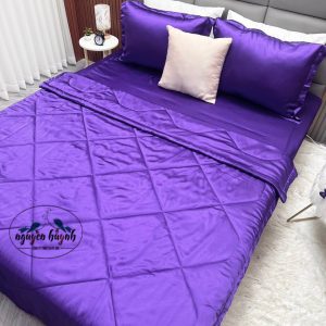 Bộ Chăn Drap Phi Lụa