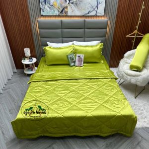 Bộ Chăn Drap Phi Lụa