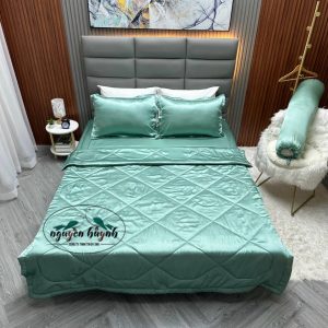 Bộ Chăn Drap Phi Lụa