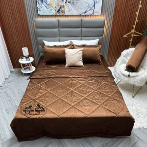 Bộ Chăn Drap Phi Lụa