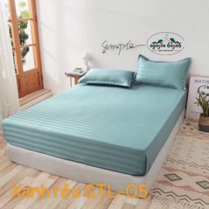 Chăn Drap  Cotton Light  Sọc 3 Cm