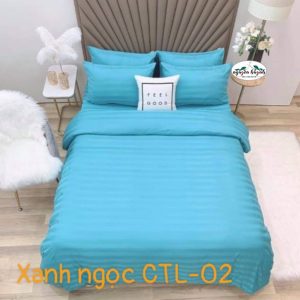 Chăn Drap  Cotton Light  Sọc 3 Cm