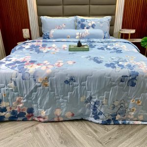 Alternative view of Bộ tencel hoạ tiết không mền, có mền size 1m6x2m, 1m8x2m