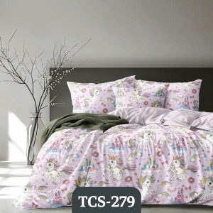 Bộ chăn ga tencel tcs279, size 1m6x2m 1m8x2m