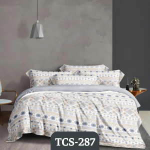 Bộ chăn ga tencel TCS287, size 1m6x2m 1m8x2m