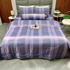 Alternative view of Bộ tencel hoạ tiết TCS259 không mền, có mền size 1m6x2m, 1m8x2m